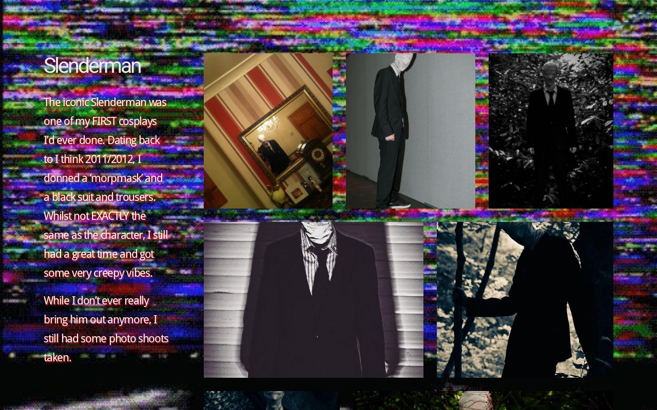 Carrd profile picture for @slender